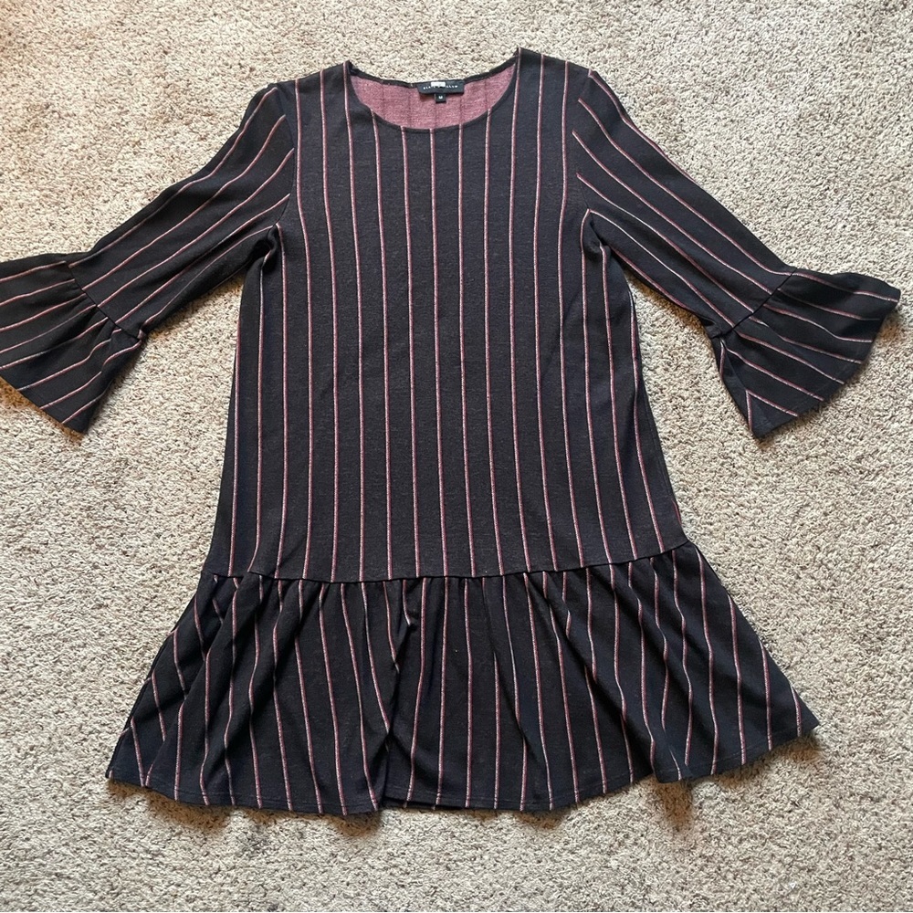 Slate & Willow Striped Swing Dress Size Medium - Picture 7 of 11